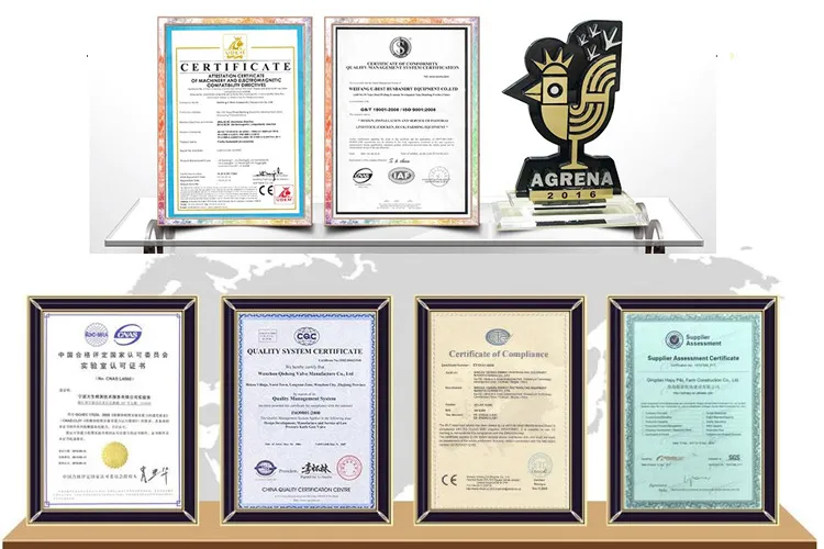 Lifetime Warranty Animal Feeding Poultry House Chicken Feeder System