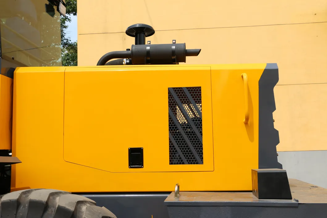 Lq928 China Front End Wheel Loaders with Rated Load 2.8t with Standard Bucket