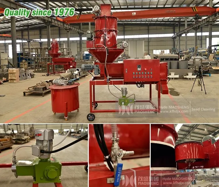 Maize Seed Processing Treating Machine