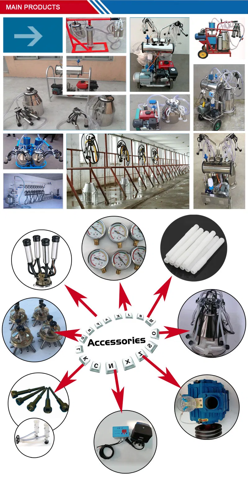 Mini Milking Machine Parlor with TUV Food Grade Certificate