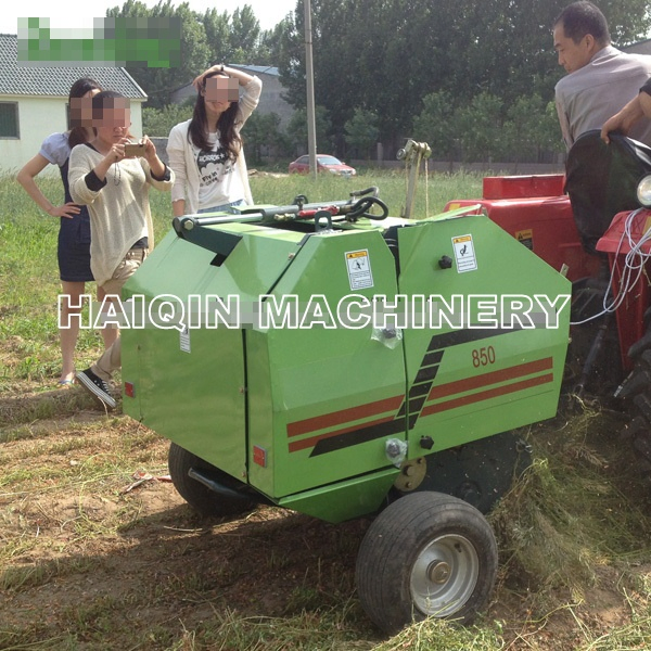 Mini Round Hay Baler ( HQ850 ) with CE, SGS