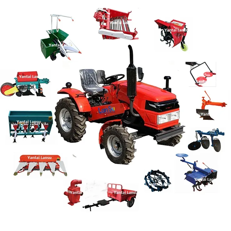 Mini Tractor 3 Points Suspention Agricultural Tractor 22HP 30HP 32HP