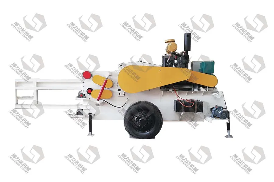 Mobile Diesel Wood Chipper with Good Price