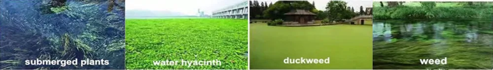 Moving-Fast/Rooted Floating Weeds Fully Automatic/Labor Saving/Small Size/Clean/New Design/Aquatic Plant Removal Harvester for Sale