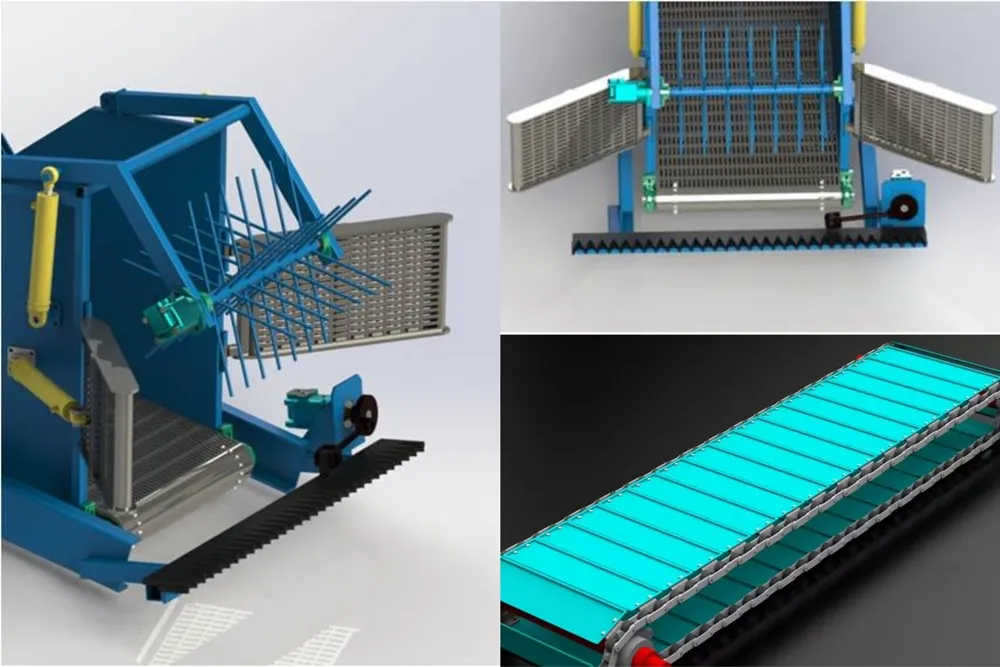 Moving-Fast/Rooted Floating Weeds Fully Automatic/Labor Saving/Small Size/Clean/New Design/Aquatic Plant Removal Harvester for Sale