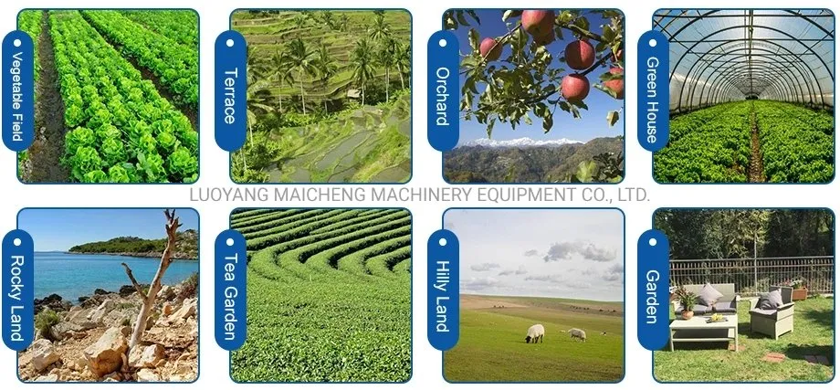 Multi-Functional Cultivator Powered by Gasoline Engine for Ditching, Ploughing, Tillage Agriculture Usage- Rotary Cultivator