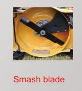 Orange Color 22 Inches Loncin Engine 196cc Lawn Mower Petrol Gasoline Lawn Mower