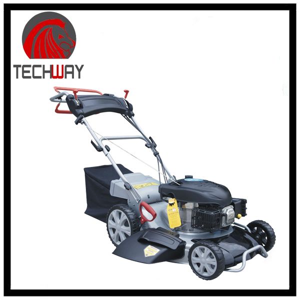 Orange Color 22 Inches Loncin Engine 196cc Lawn Mower Petrol Gasoline Lawn Mower