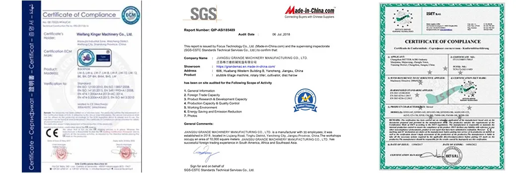 Paddy Field Land Shaper Cultivator Ridger