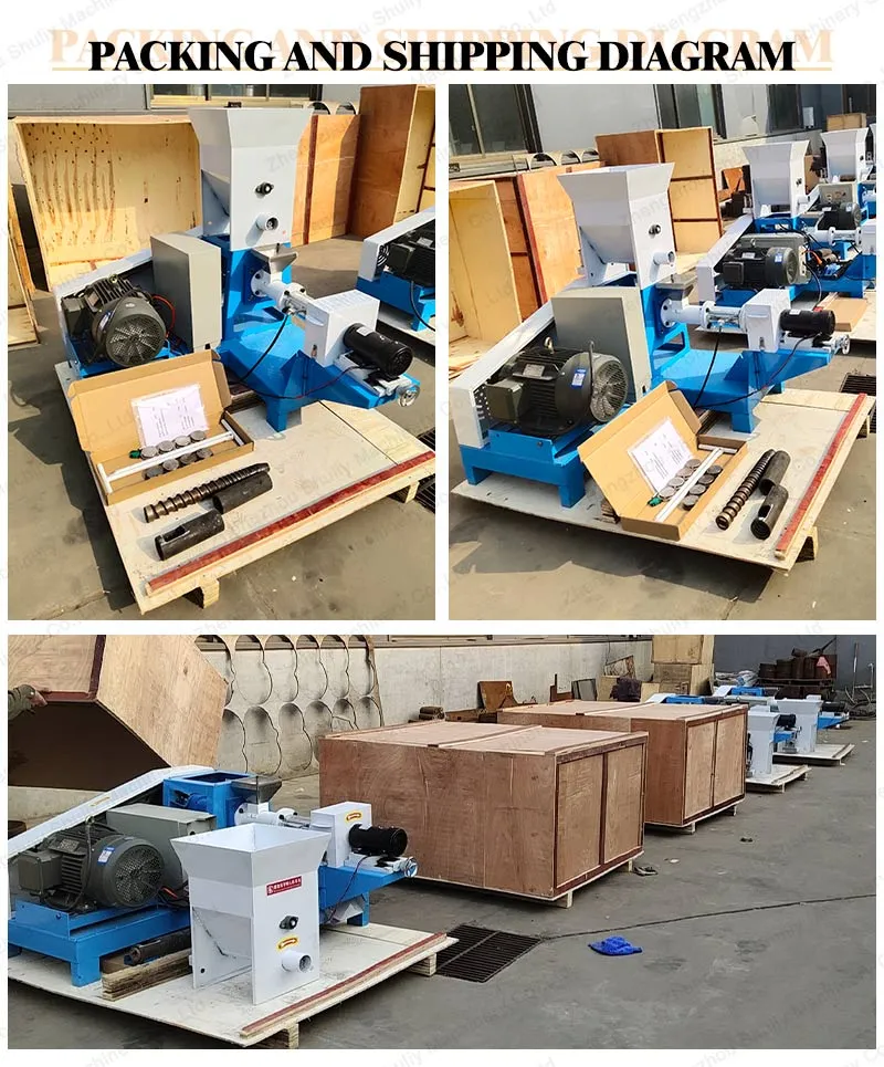 Pet Dog Fish Food Feed Pellet Extruder Machine Fish Feed Production Line