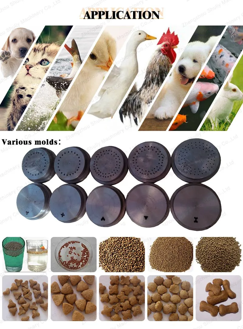 Pet Dog Fish Food Feed Pellet Extruder Machine Fish Feed Production Line
