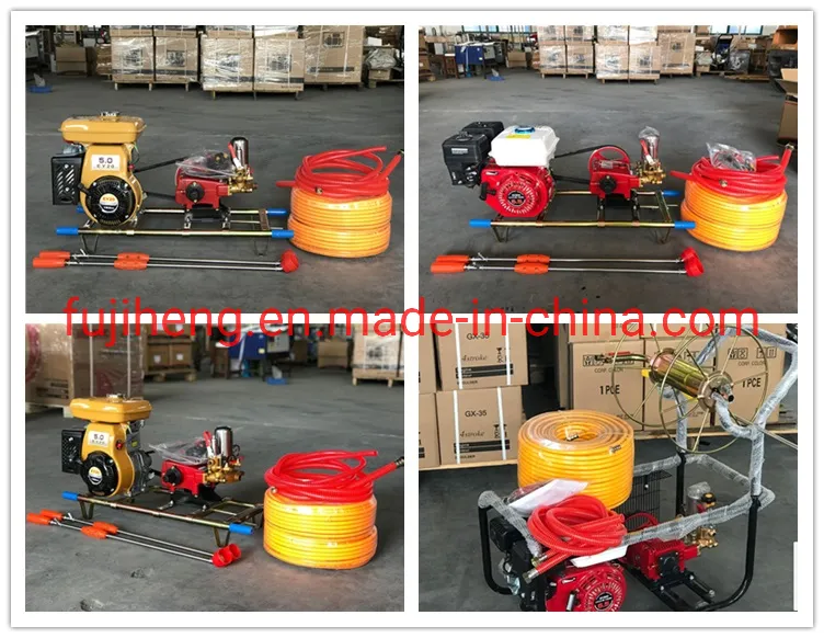 Portable Gasoline Engine Power Sprayer 22A with 14-22L/Min Suction Volume