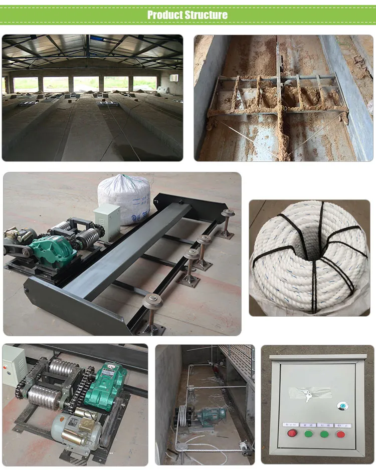 Poultry Farm Automatic Manure Cleaning Machine System