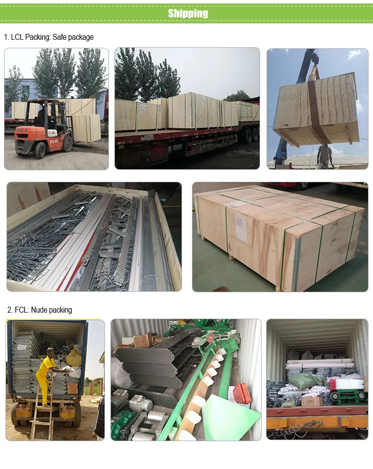 Poultry Farm Automatic Manure Cleaning Machine System