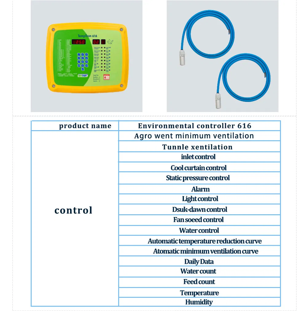 Poultry Farm Chinken House Environmental Controller