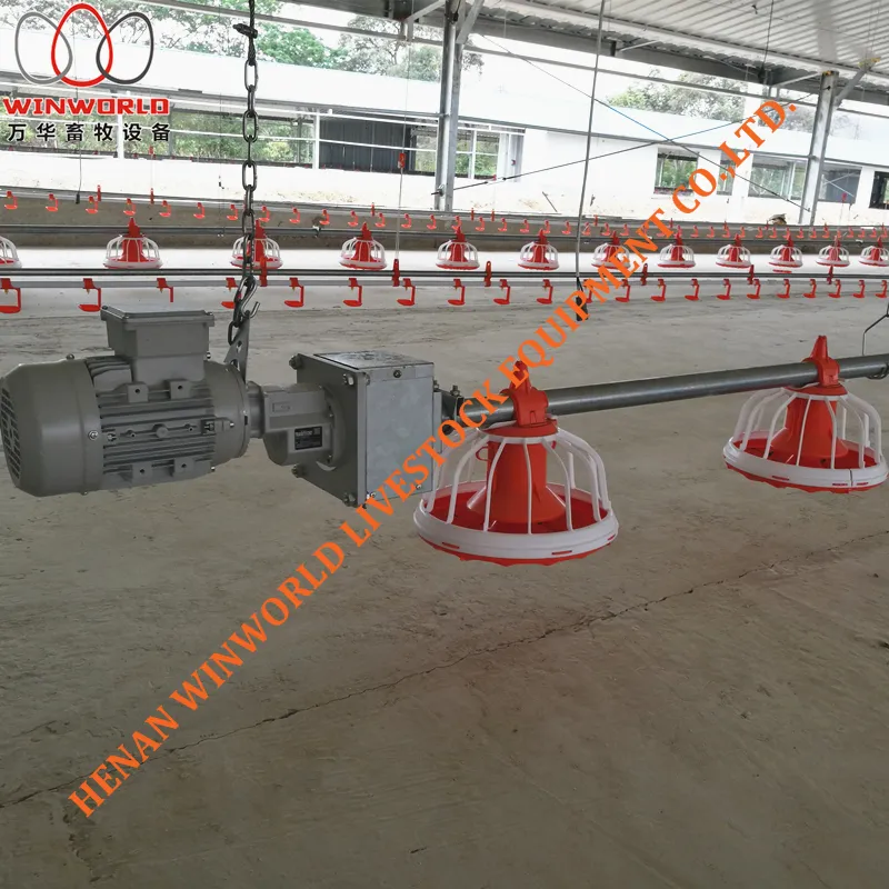 Poultry Farming Equipment Broiler Feeder Pan/Pan Feeding System
