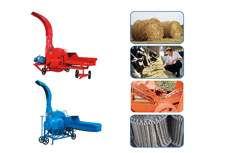 Powerful 3 Phase Wet and Fresh Grass Hay Chopping Machine