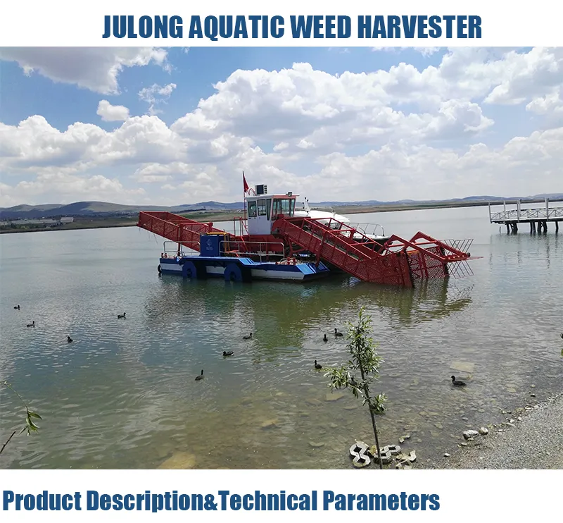 River Aquatic Weed Cleaning Harvester