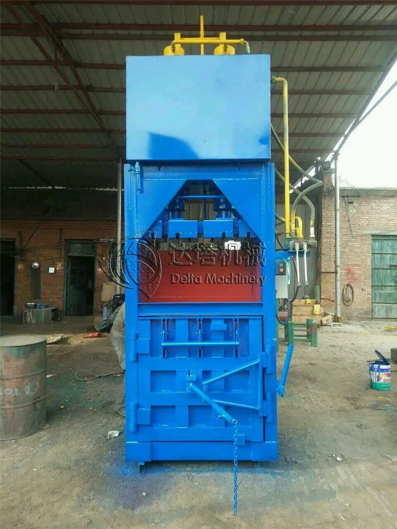 Scrap Metal Baler Machine Plastic Baling Machine Used Clothing Compress Machine