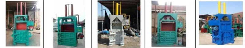 Scrap Metal Baler Machine Plastic Baling Machine Used Clothing Compress Machine