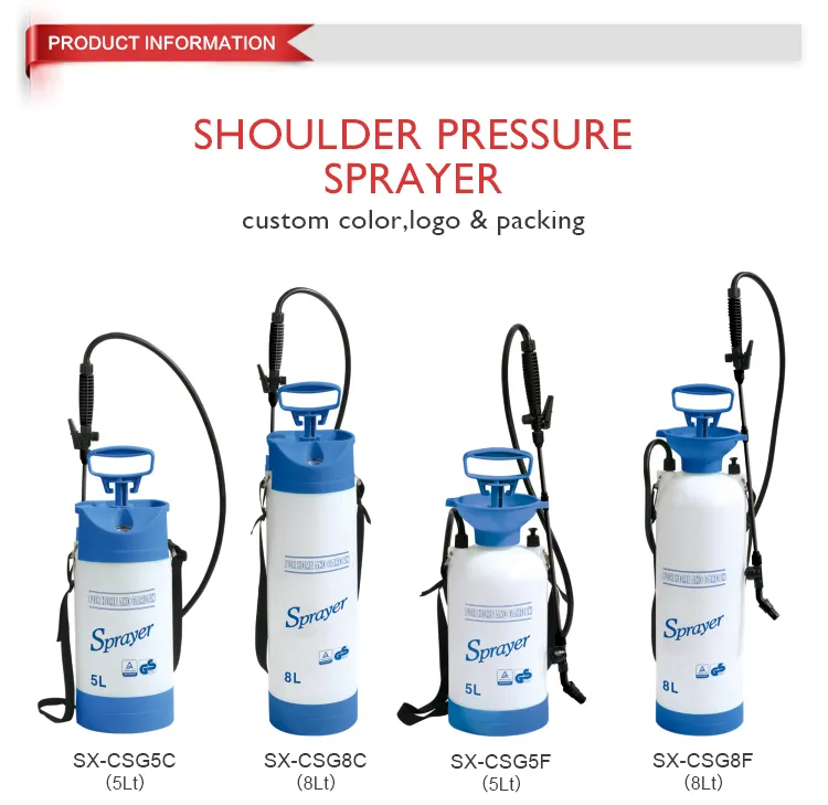 Seesa GS Certificate Plastic Garden Insecticidal Ulv Sprayer 5 Litre 8litre