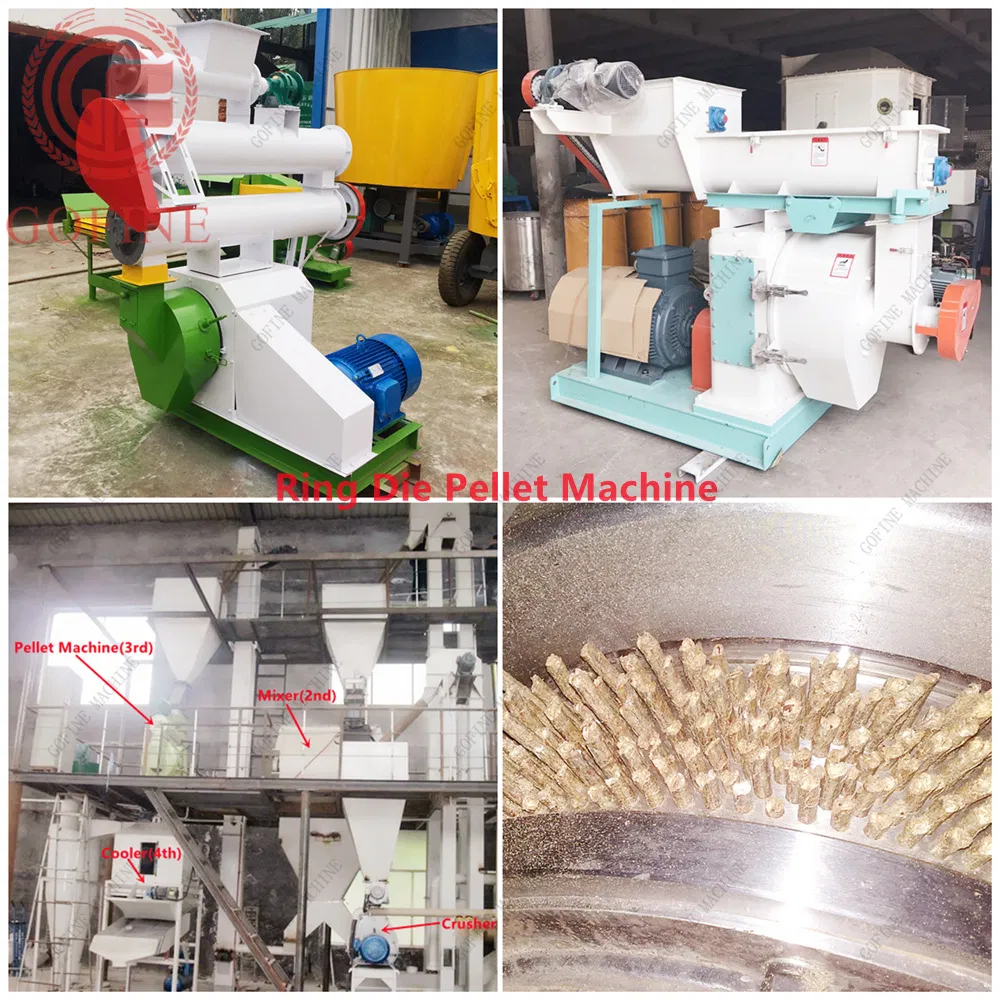 Sheep Alfalfa Feed Extrusion Machine Milk Cow Feed Granulating Machine
