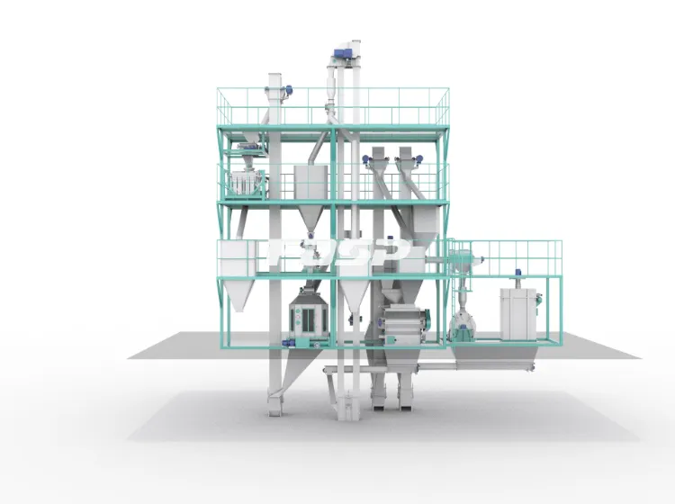 Special Feed Production Line Dairy Farm Equipment