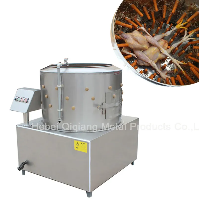 Stainless Steel Chick Plucking Machine Chicken Plucker Bird Hair Removal Machine Electric Pigeon Poultry Farm Machinery Price for Sale