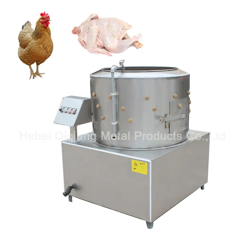 Stainless Steel Chick Plucking Machine Chicken Plucker Bird Hair Removal Machine Electric Pigeon Poultry Farm Machinery Price for Sale
