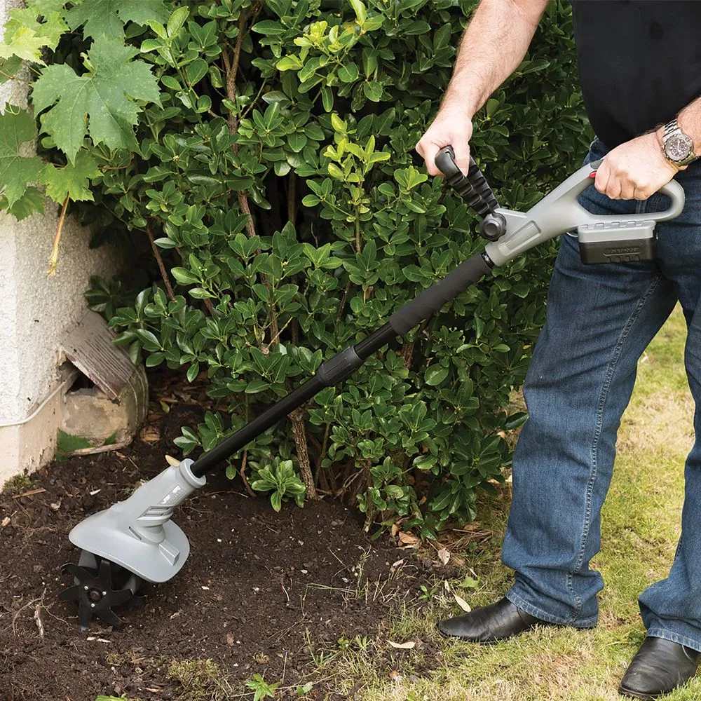 Super Powerful-2X20V Li-ion Battery-Cordless/Electric-Garden/Farm Cultivator/Tiller Machine-Power Tools