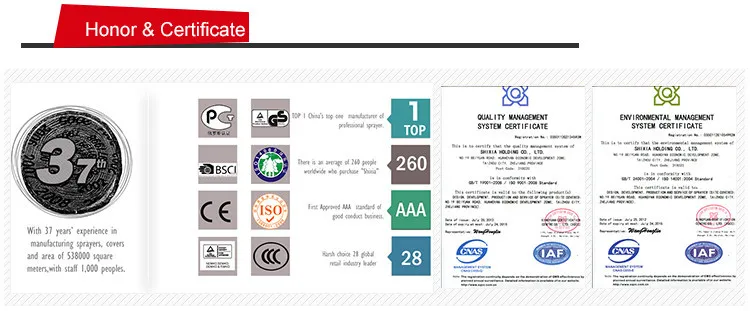 Taizhou Manufacture Wholesale 550ml High Viscosity Hand Trigger Pump Plastic Sprayer with Red Bottle