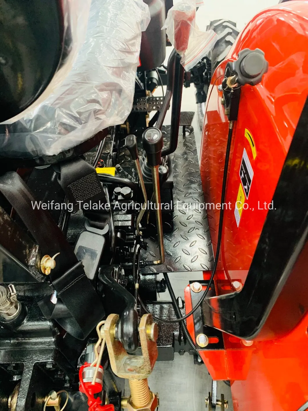 Telake Supply Agricultural Machinery Mini Four Wheel Garden Small Tractor with Load