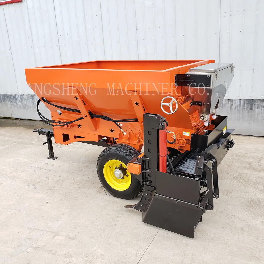 The Fertilizer Spreader Is Used to Ditching, Furrow Fertilizing and Backfilling, Which Is Used to Sow The Base Fertilizer of Orchard Trees