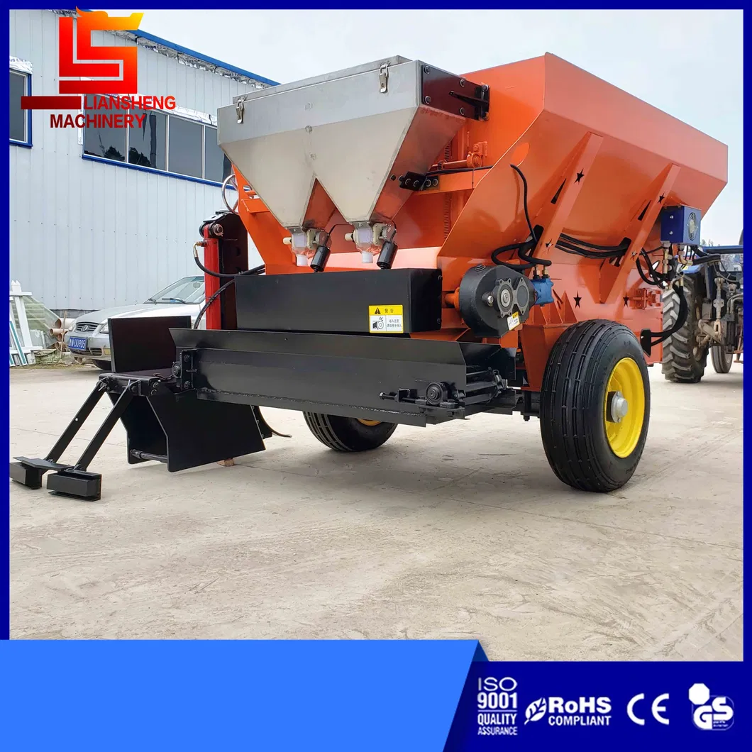The Fertilizer Spreader Is Used to Ditching, Furrow Fertilizing and Backfilling, Which Is Used to Sow The Base Fertilizer of Orchard Trees