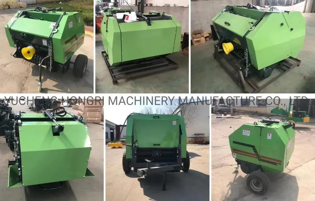 Tractor Implement Hay Baler with Mounted
