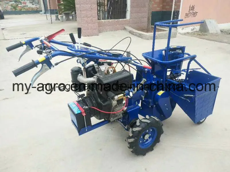 Walking Tractor Mounted Mini Corn Harvesting Maize Harvester