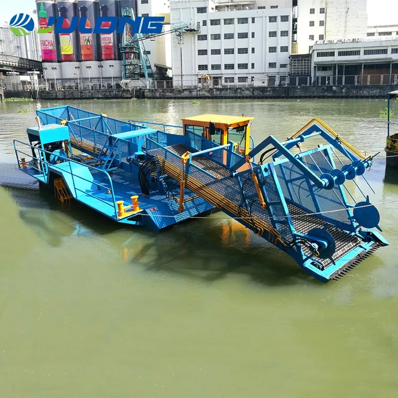 Weed Removal Boat/Aquatic Weed Harvester Plants/River Cleaning Vessel
