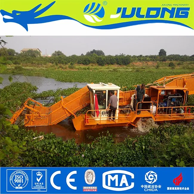 Weed Removal Boat/Aquatic Weed Harvester Plants/River Cleaning Vessel