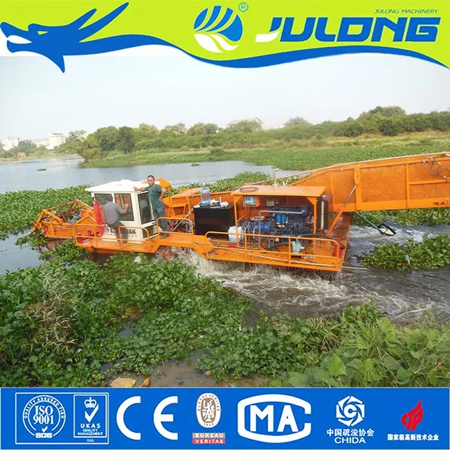 Weed Removal Boat/Aquatic Weed Harvester Plants/River Cleaning Vessel