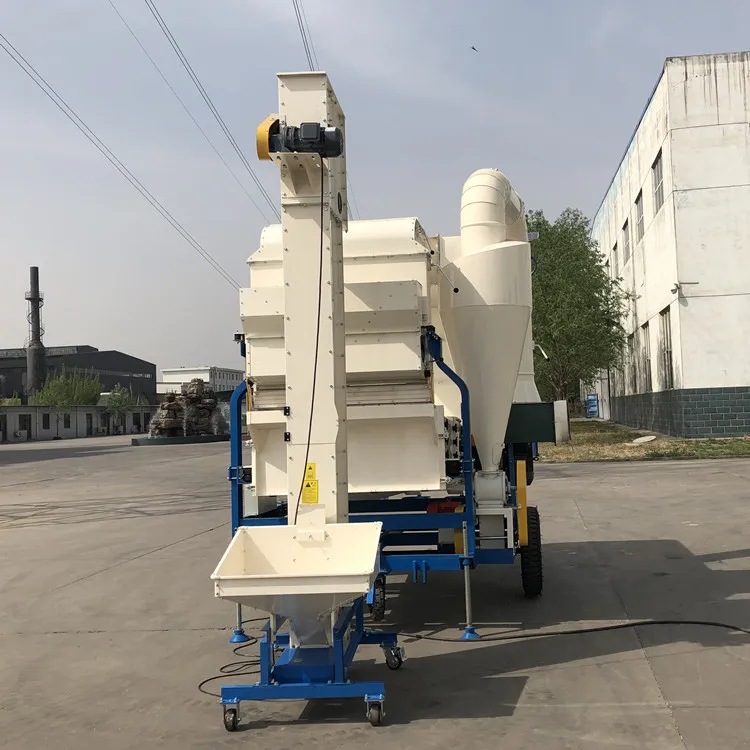 Wheat Barley Oat Grain Bean Seed Cleaning Machine