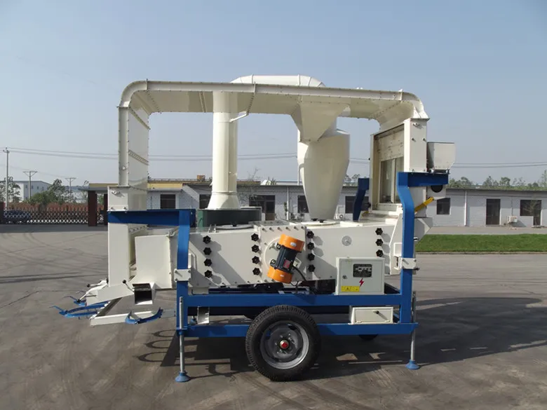 Wheat Barley Oat Grain Bean Seed Cleaning Machine