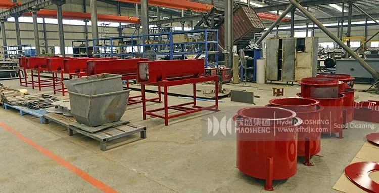Wheat Seed Coating Machine for Seed Processing Line
