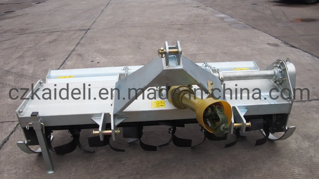 Wide Blade Farm Tractor Pto Driven Rotary Tiller for Paddy Field and Hard Land