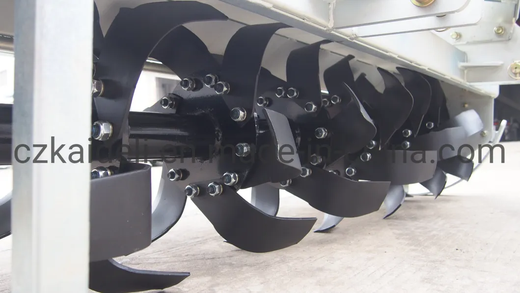 Wide Blade Farm Tractor Pto Driven Rotary Tiller for Paddy Field and Hard Land