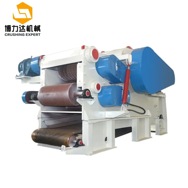 Wood Chipper for Landscaping Job