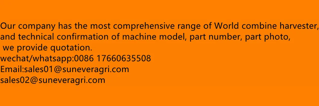 World Combine Harvester Series Spare Parts Agricultural Machinery