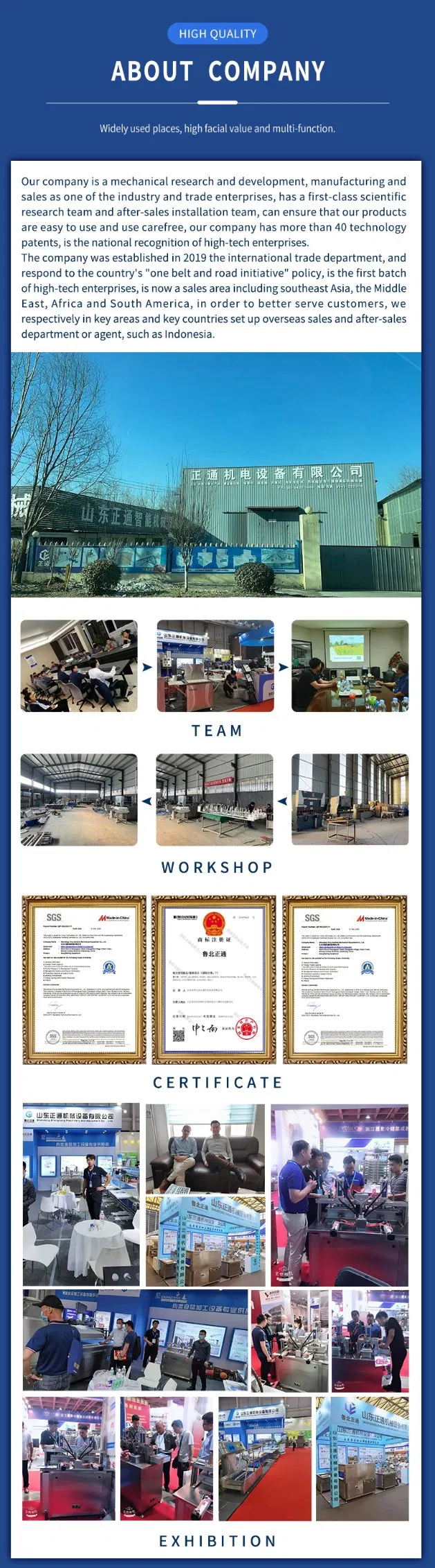 Yp-750 Disk Saw Used for Slaughter Production Line